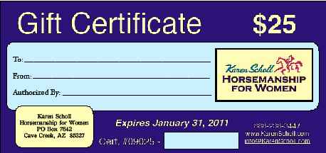 Gift Certificate
